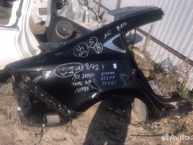 Четверть контрактная правая задняя Mazda 6 GJ