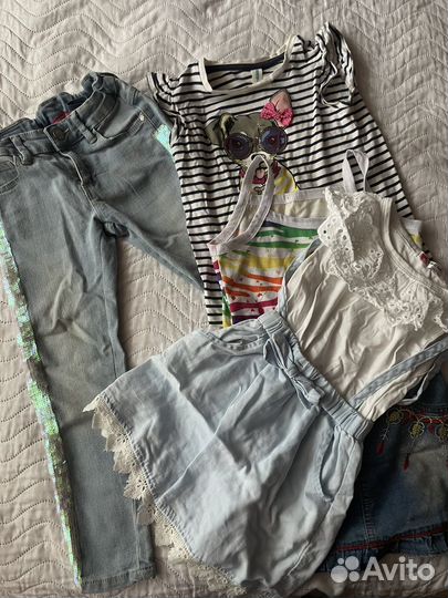 Вещи пакетом для девочки 110