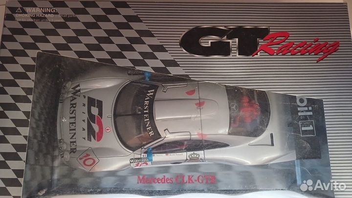 1/18 Maisto Mercedes-Benz CLK GTR выпуск до 2005г