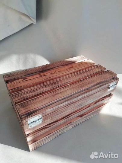 Ящик из натурального дерева