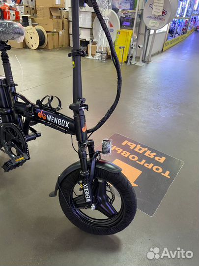Электровелосипед wenbox в коробке