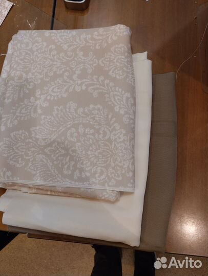 Остатки портьерной ткани