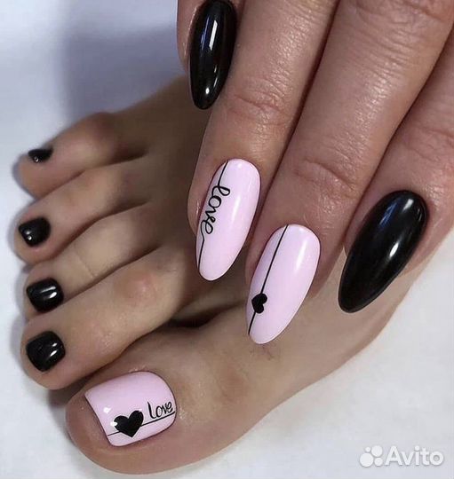 Маникюр педикюр наращивание