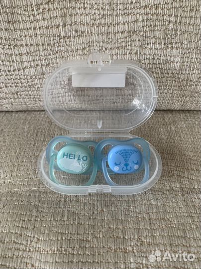 Пустышки avent 0