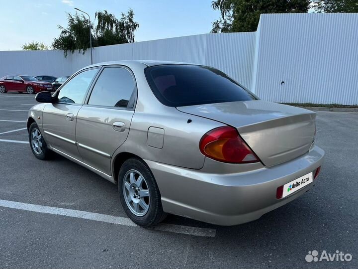 Kia Spectra 1.6 МТ, 2007, 275 000 км