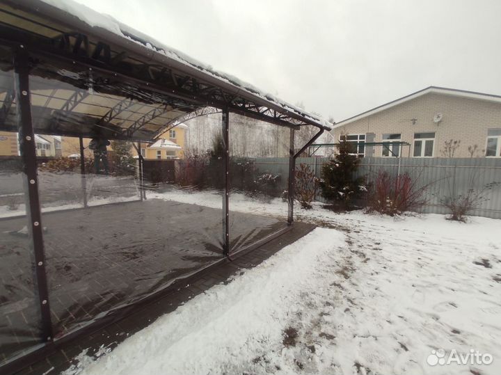 Мягкие окна для беседок и веранд