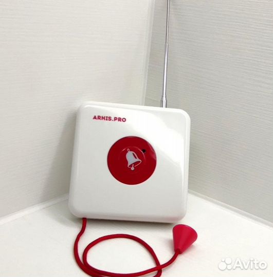 Кнопка вызова персонала и помощи в санузел