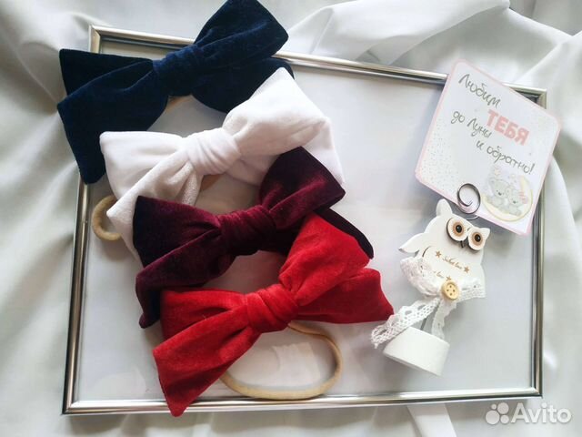 Бантик повязка для девочки
