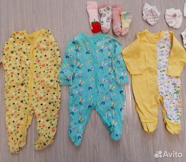 Веши пакетом для новорожденного