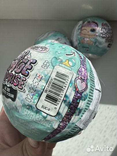 L.O.L Glitter color change lil sis оригинал