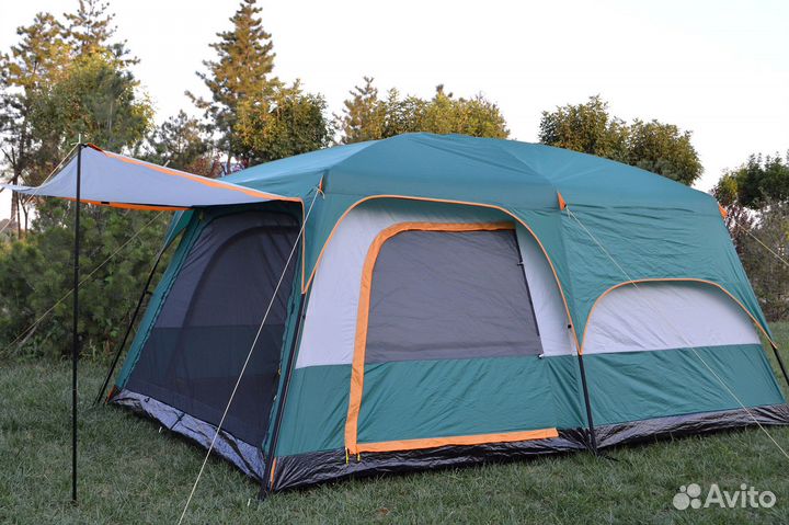 Палатка 2-х слойная,кухня, шатёр на 4 - 6 человек
