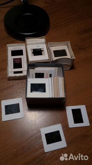 Диафильмы на карточках