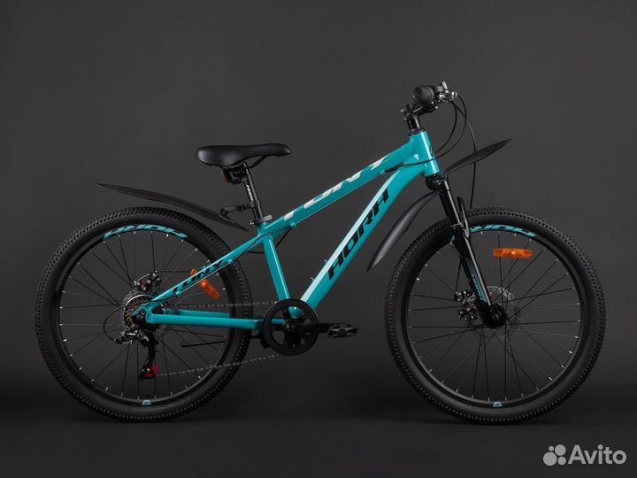 Велосипед horh tony TYD 4.0 24 (2023) Turquoise-Bl