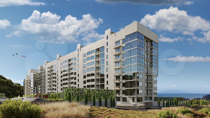 1-к. квартира, 42,9 м², 2/9 эт.