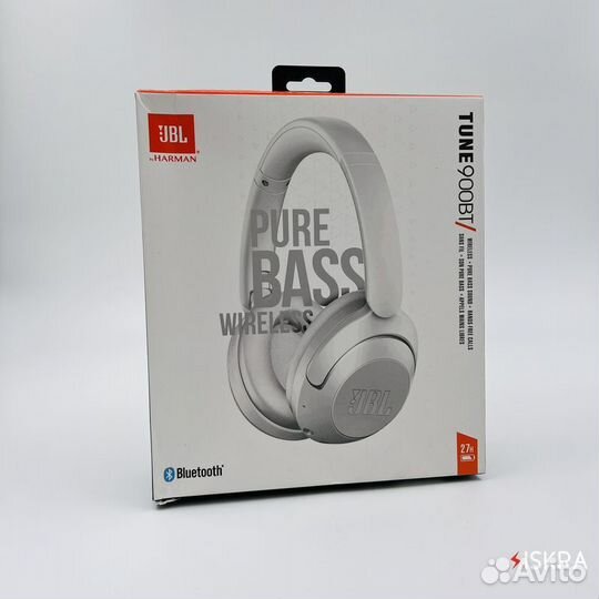 JBL Tune 900 чёрные/белые