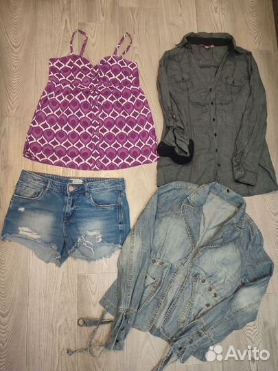 Большой пакет одежды для девочки/ девушки