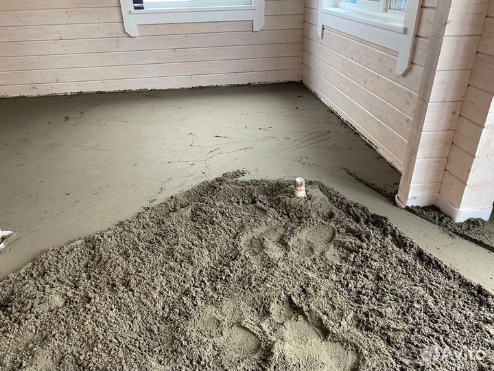 Полусухая стяжка пола