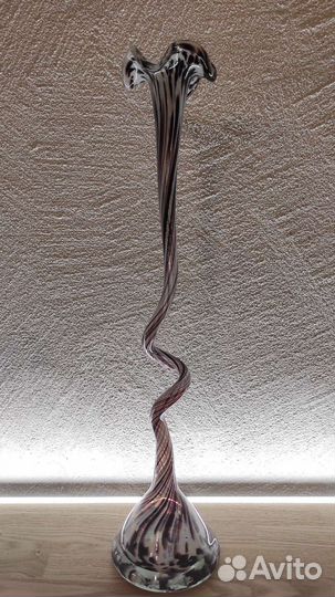 Ваза цветное стекло