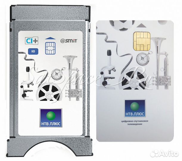 Саm модуль и карта доступа НТВ+