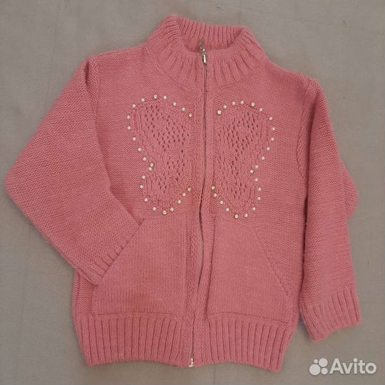 Теплая одежда для девочки пакетом 110-116см