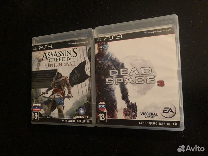Dead Space 3, Assassins Creed IV Black Flag ps3