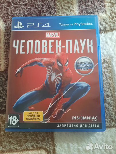 Игра на ps4 человек паук