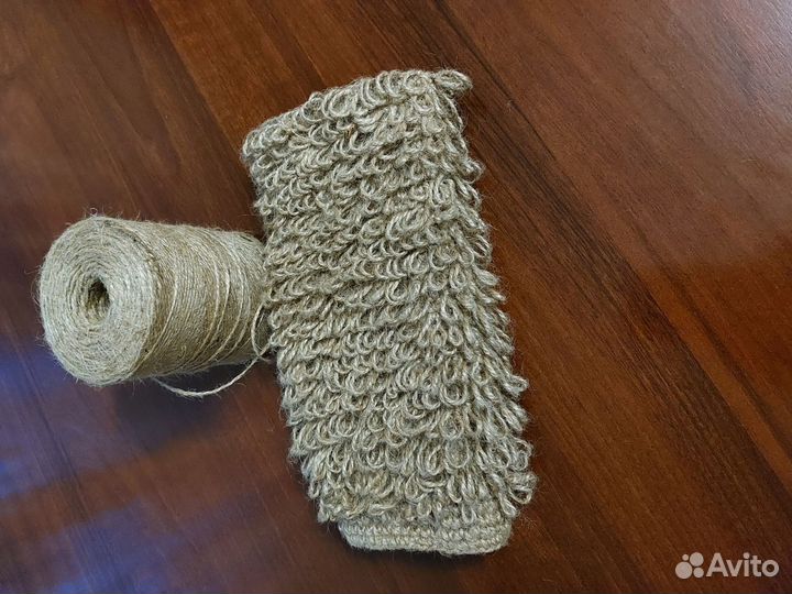 Салфетки, мочалки (джутовая)