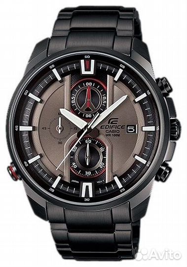 Черное звено для часов casio edifice EFR-533BK-8A