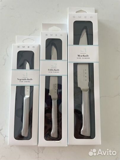 Кухонные ножи smeg