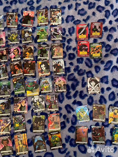 Коллекционные карточки черепашки ниндзя