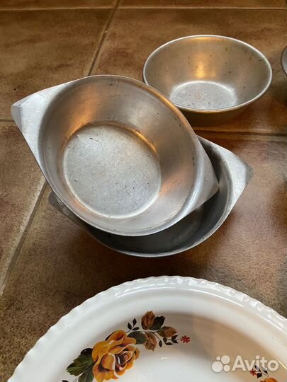 Посуда нержавейка, миски СССР новые