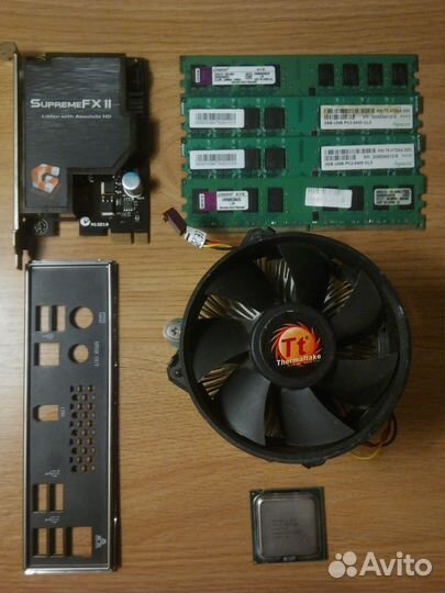 Комлект asus P5E