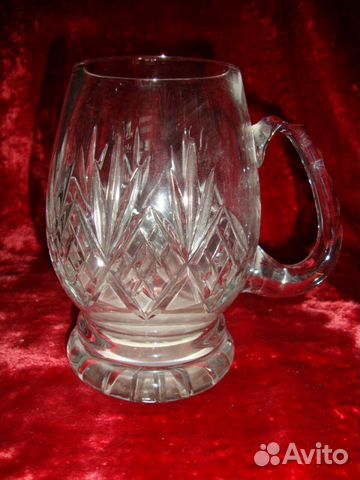 Пивная кружка бокал хрусталь