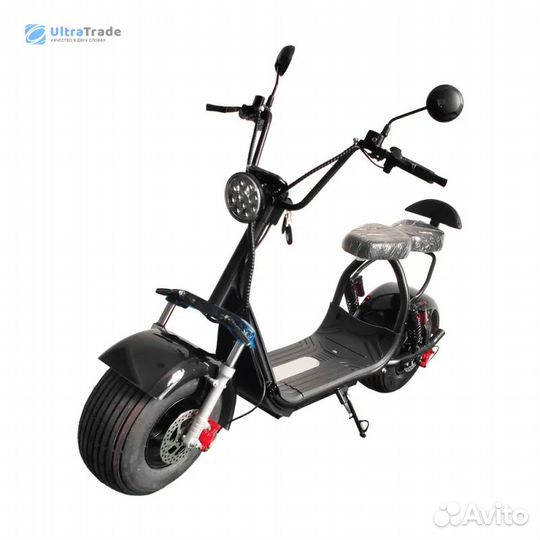 Электроскутер Citycoco Electric Scooter Green HS2