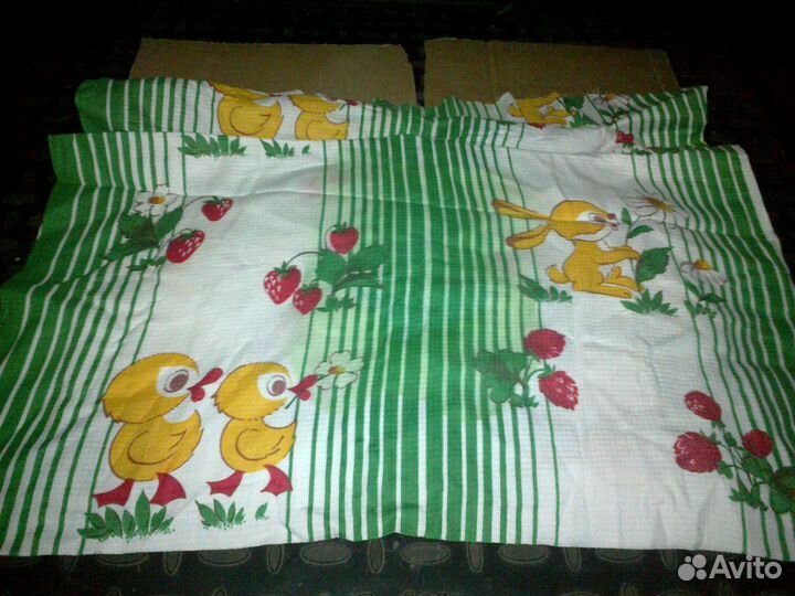 Полотенце детское вафельное 