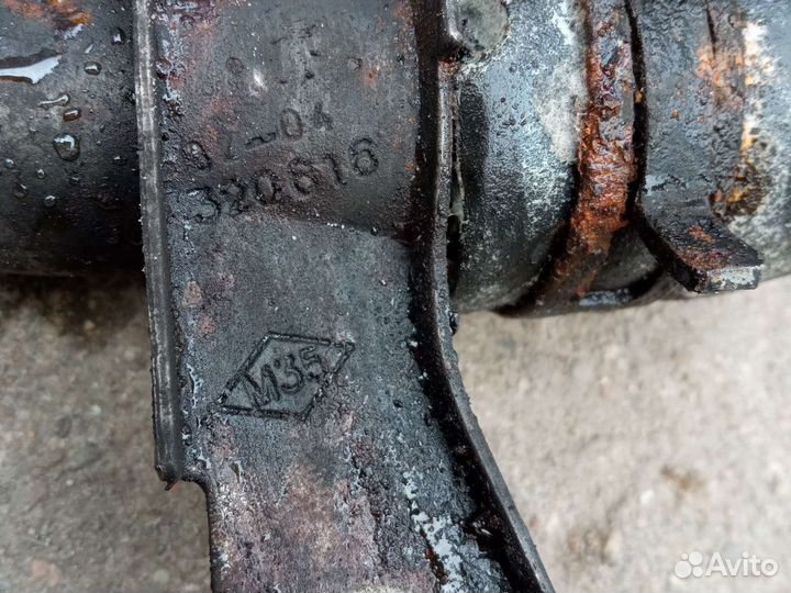 Renault 1.9 дизель патрубок охлаждения с фланцем