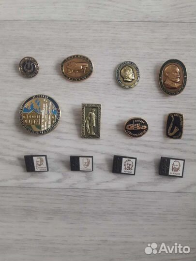 Значки СССР музыкальные (композиторы, инструменты)