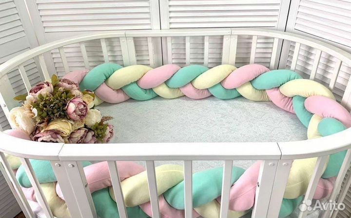 Борт косичка 3,2 м 3 пряди