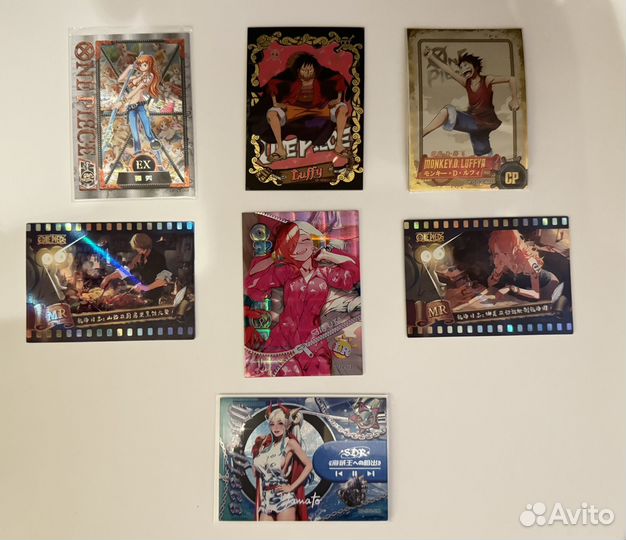 Карточки ван пис