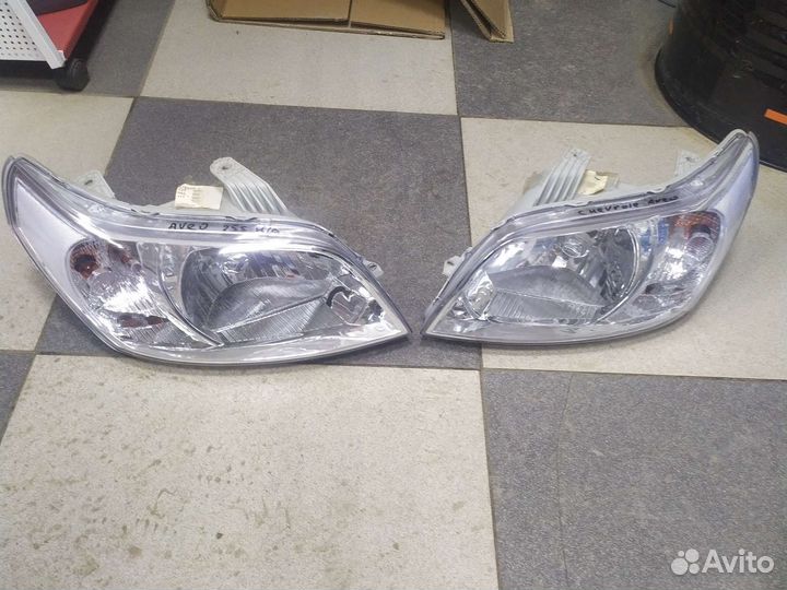 Фара левая и правая шевроле авео 01/08-06/11
