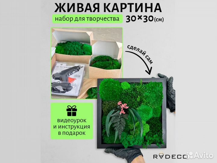 Набор для творчества панно Cтабилизиpовaнный моx