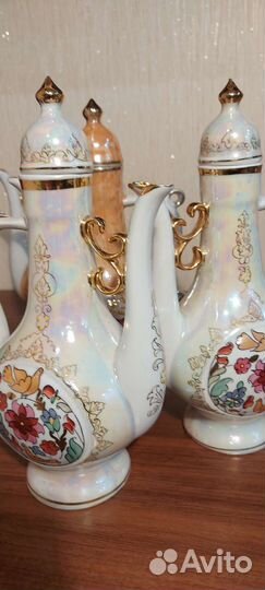 Кувшин- Чайник восточный СССР/ ручная роспись