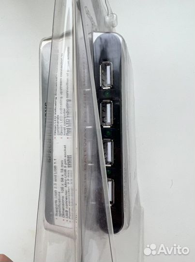 Разветвитель USB 2.0 Gembird UHB-C247