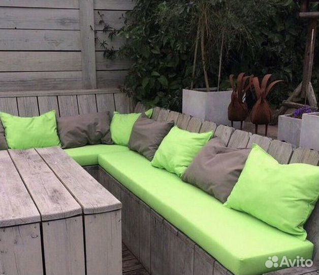 Подушки и матрасы для садовой мебели