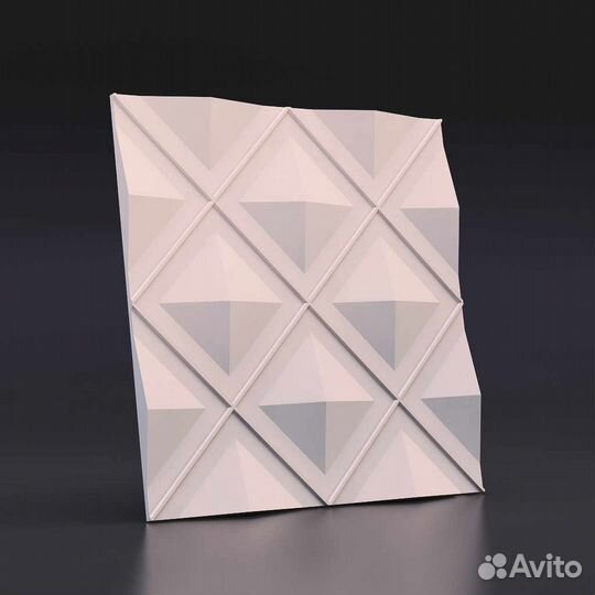 Гипсовая 3D панель 