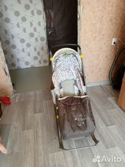 Санки-коляска