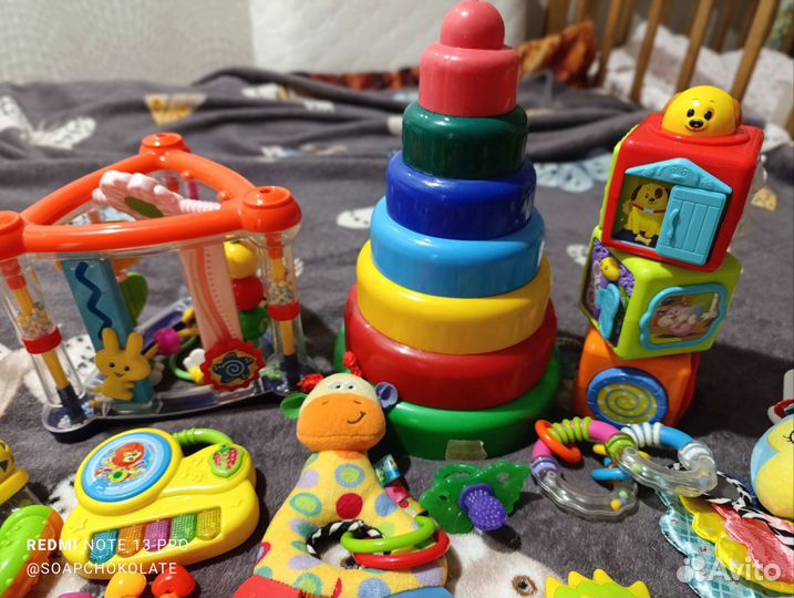 Развивающие игрушки от 1 года пакетом