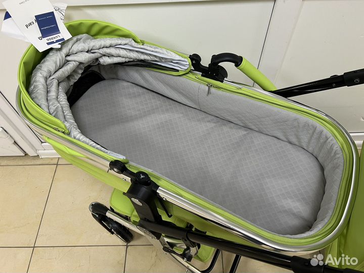Новая коляска 3 в 1 трансформер эко-кожа