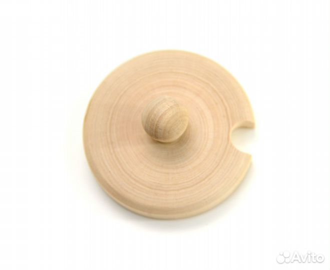 Бочонок для меда 0,5 кг с вырезом в крышке под ложку