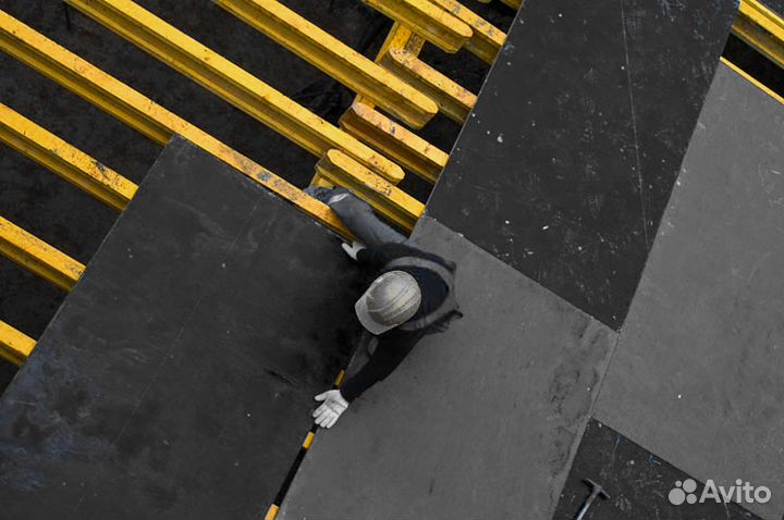 Аренда опалубки перекрытий с фанерой